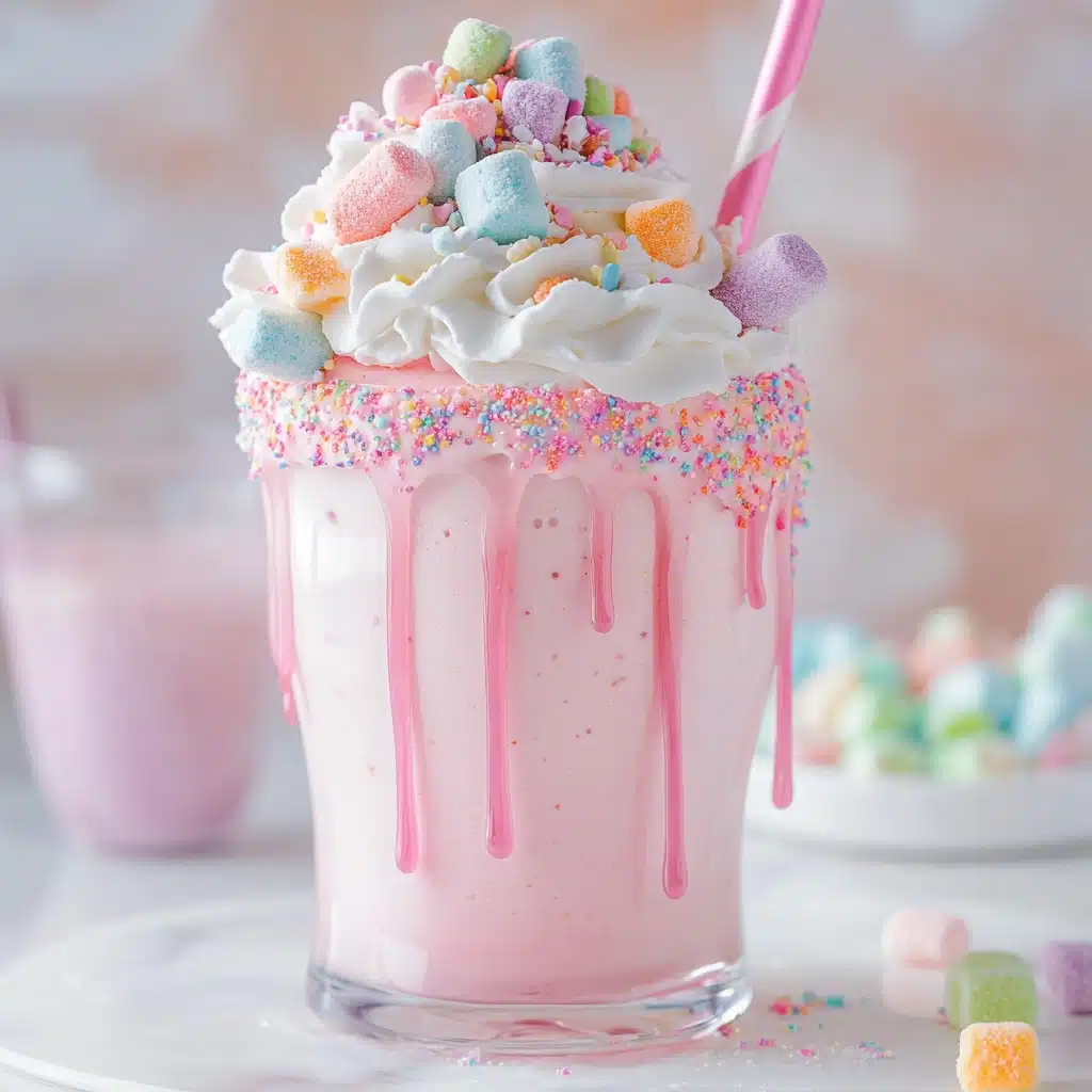 Unicorn Hot Chocolate Recipe - Recipe Image
