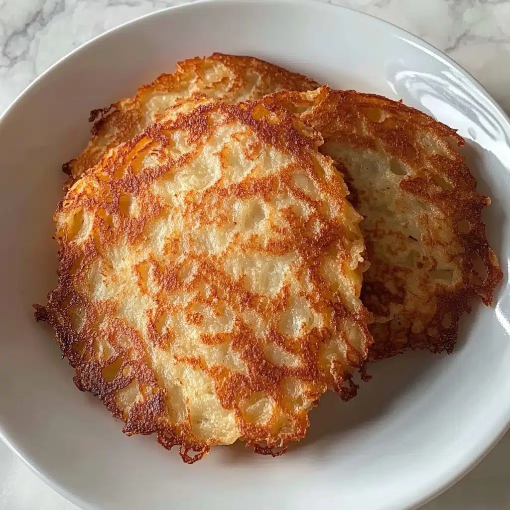 Cheesy Potato Pancakes Recipe - Recipe Image