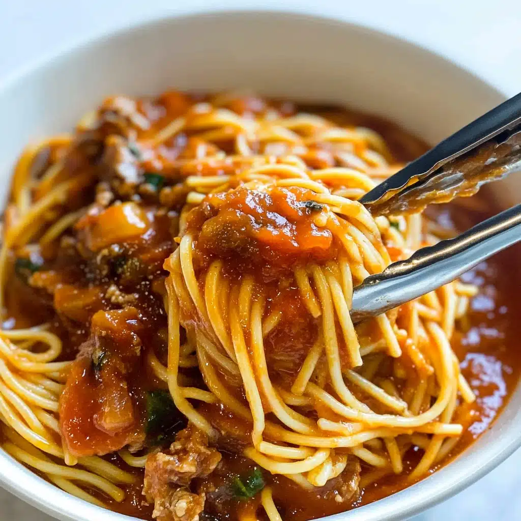 Memphis Barbecue Spaghetti Recipe - Recipe Image