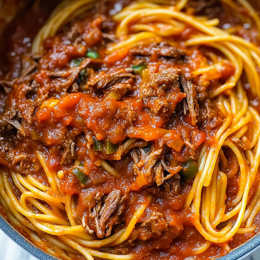 Memphis Barbecue Spaghetti Recipe - Recipe Image