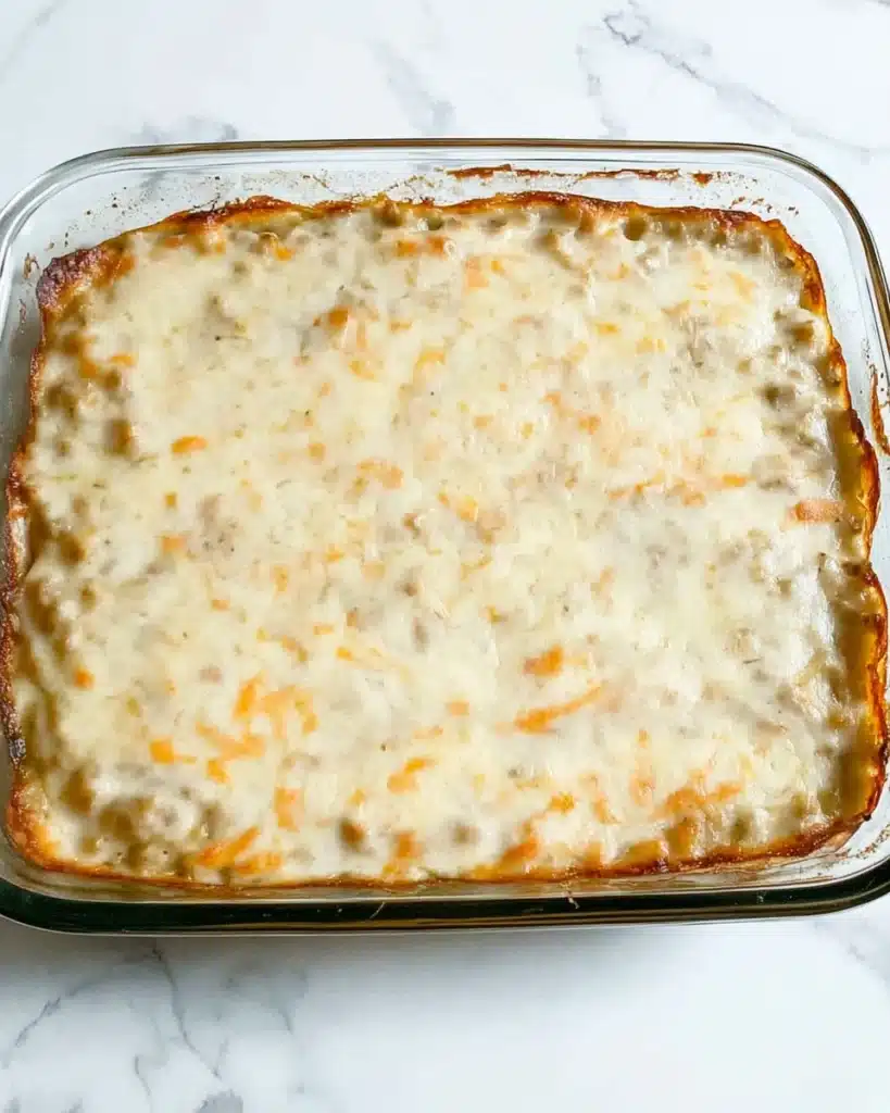 French Onion Orzo Bake Recipe