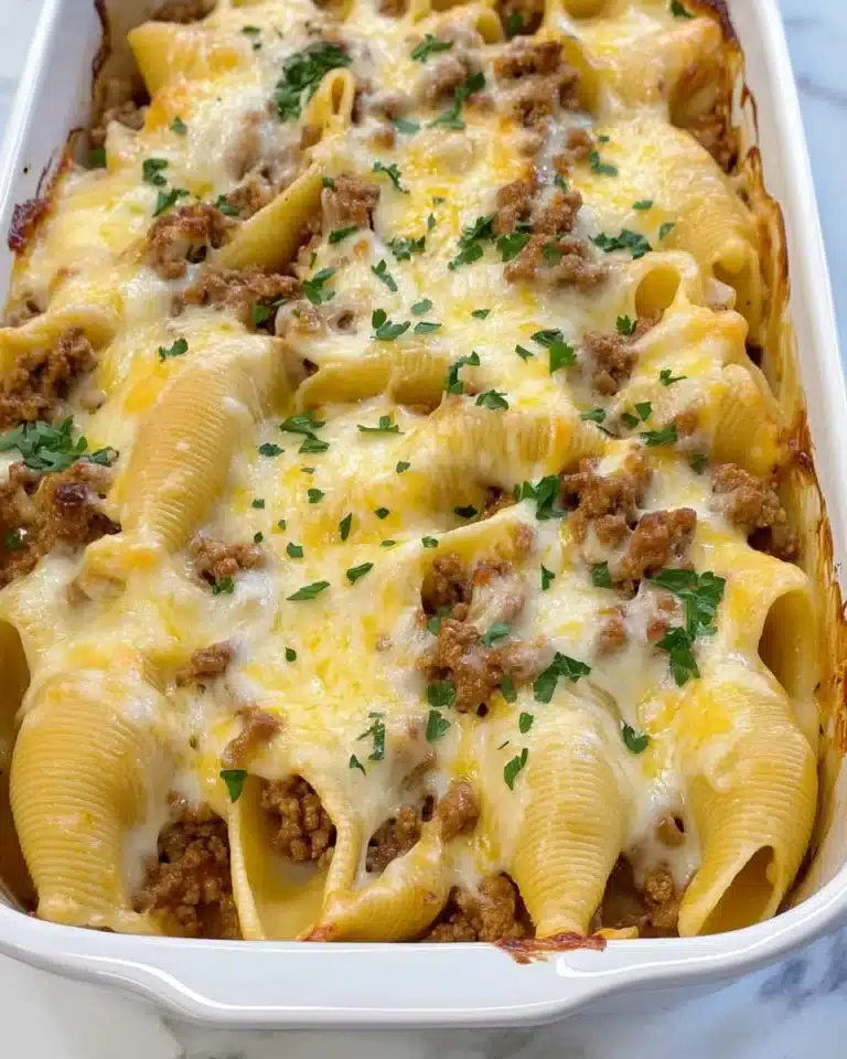 Sloppy Joe Stuffed Shells Recipe
