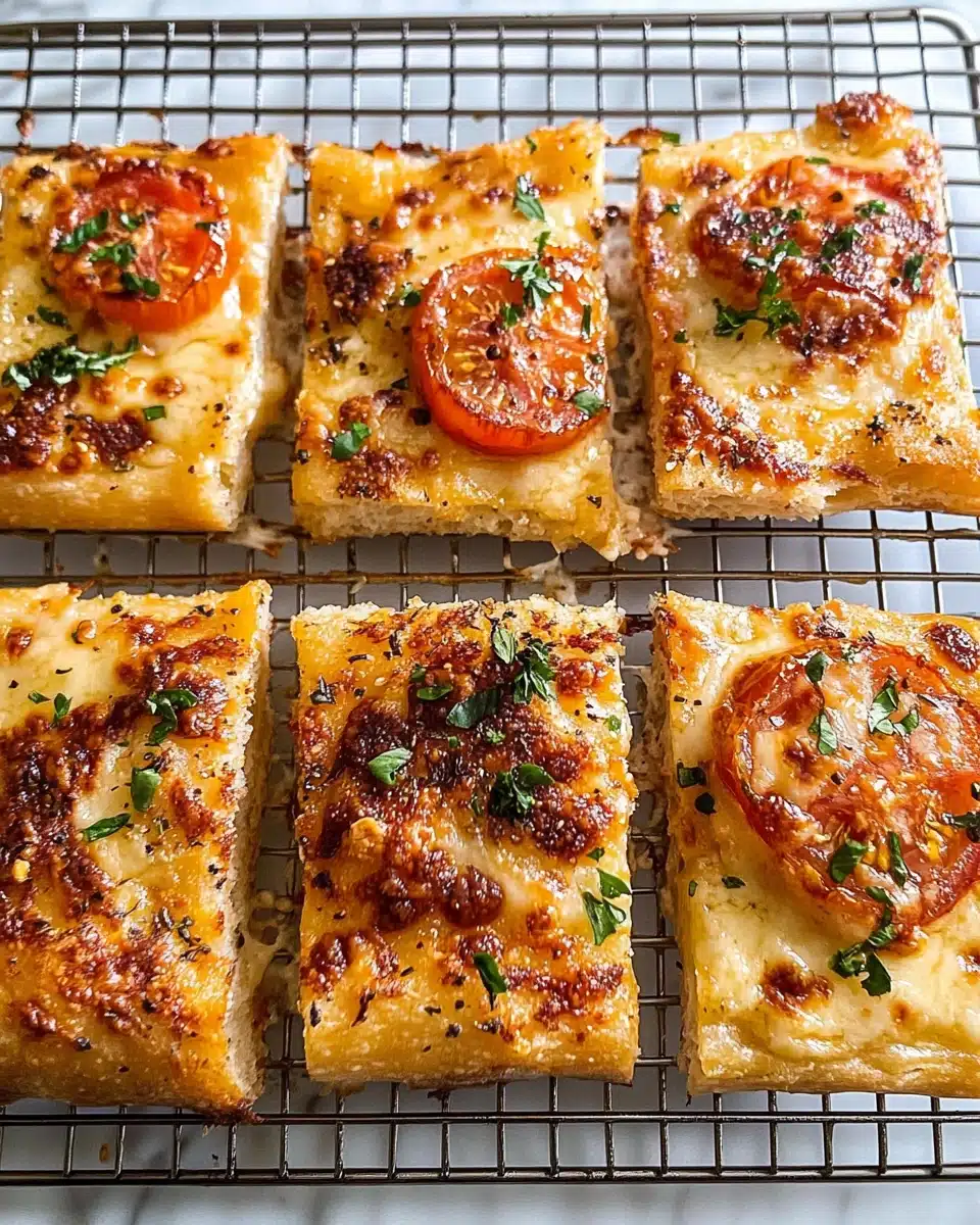 Tomato Basil Focaccia Bread Recipe