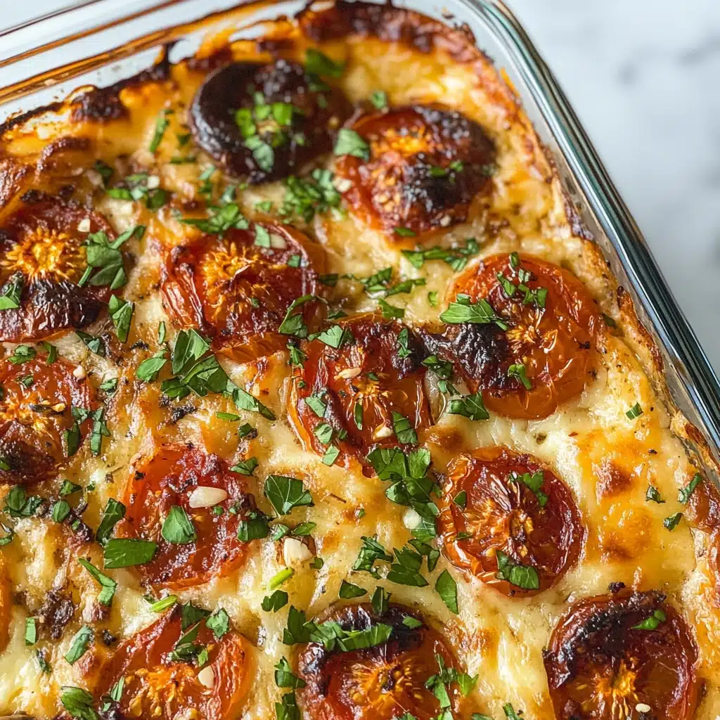 Tomato Basil Focaccia Bread Recipe - Recipe Image