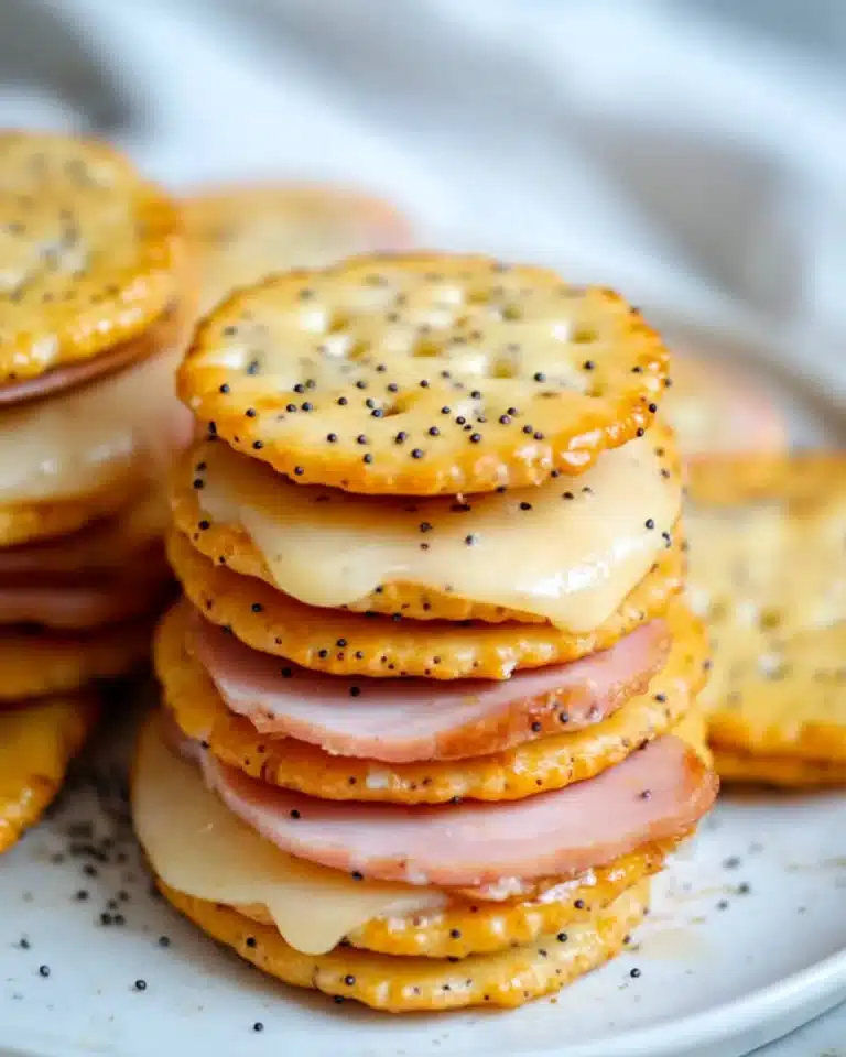 Ritz Cracker Party Sandwiches Recipe
