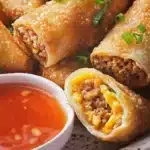 Tasty Cheeseburger Egg Rolls Recipe