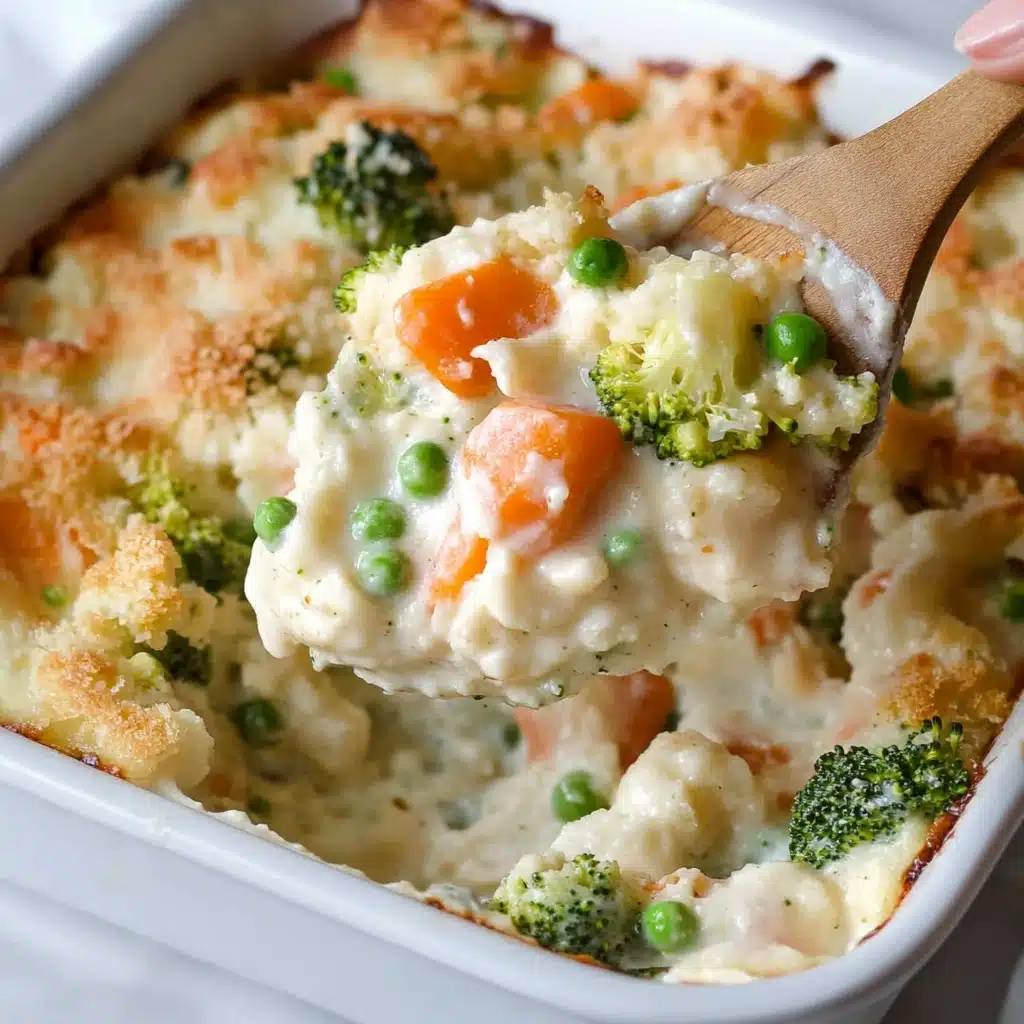 Creamy Vegetable Casserole Recipe - Recipe Image