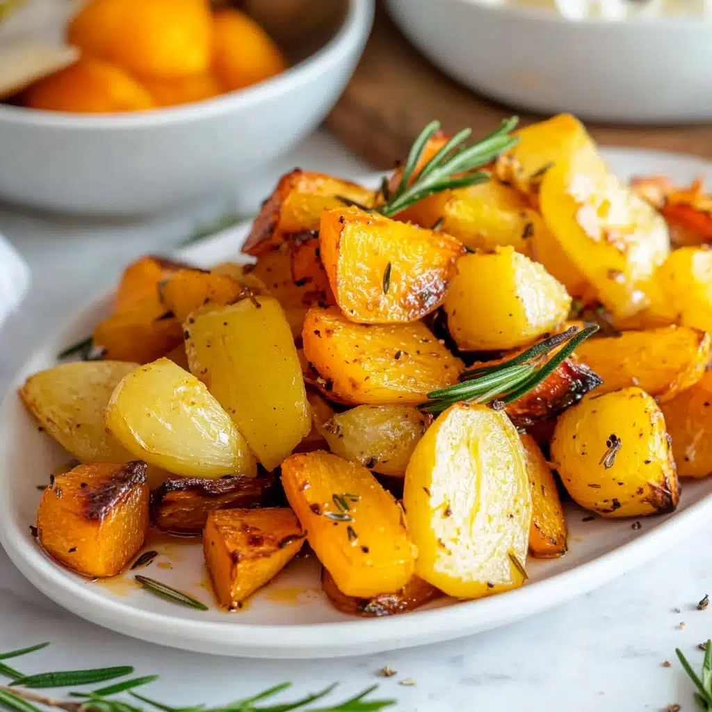Roasted Root Vegetables and Burnt Honey Recipe - Recipe Image