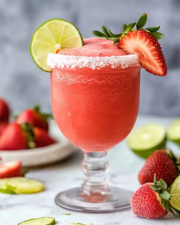 Frozen Strawberry Margarita Recipe