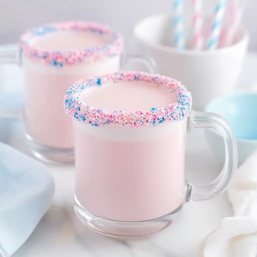 Unicorn Hot Chocolate Recipe - Recipe Image