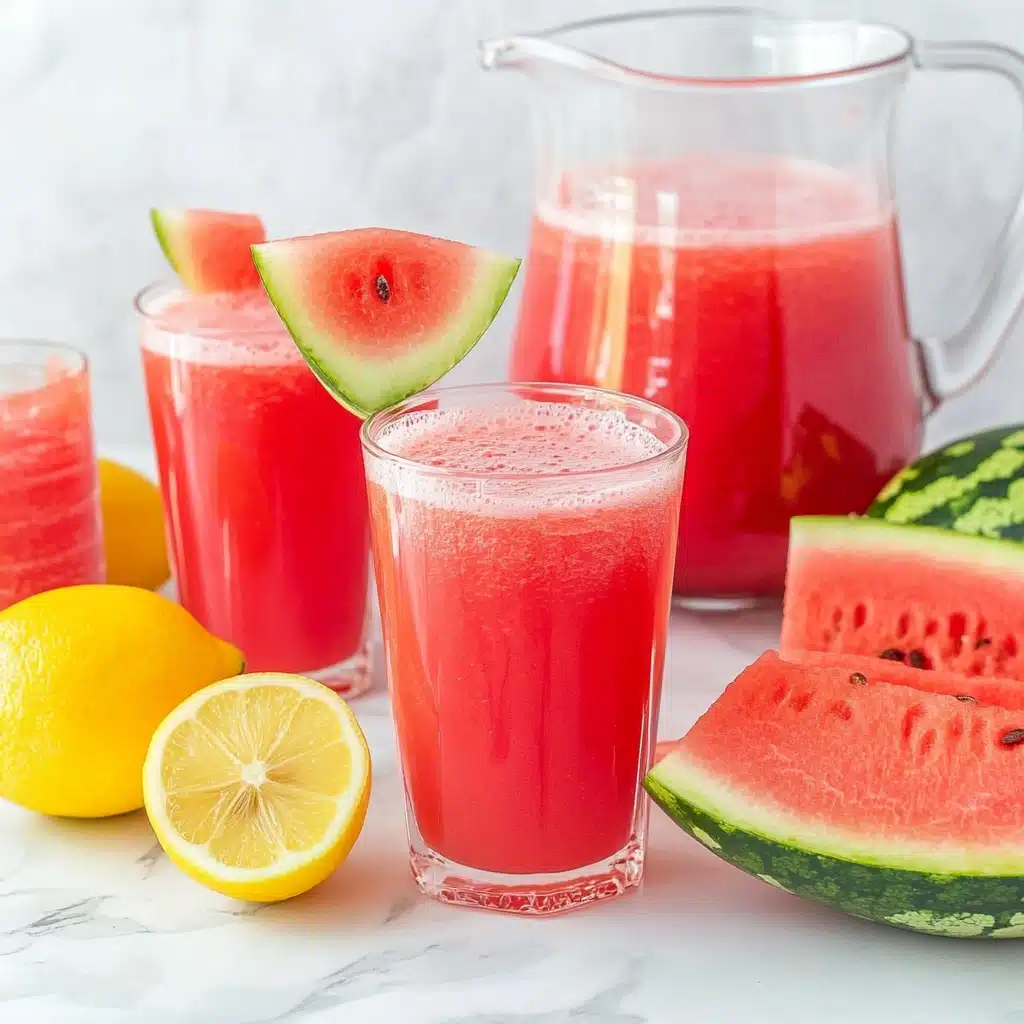Watermelon Lemonade Recipe - Recipe Image