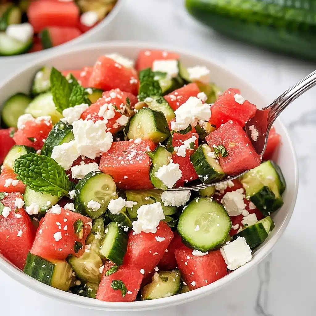 Watermelon Salad Recipe - Recipe Image