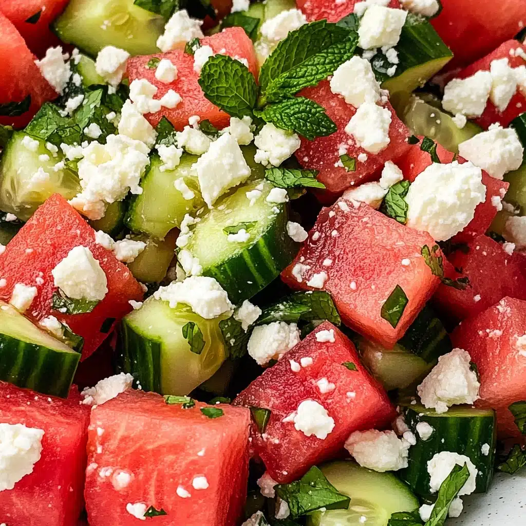Watermelon Salad Recipe - Recipe Image