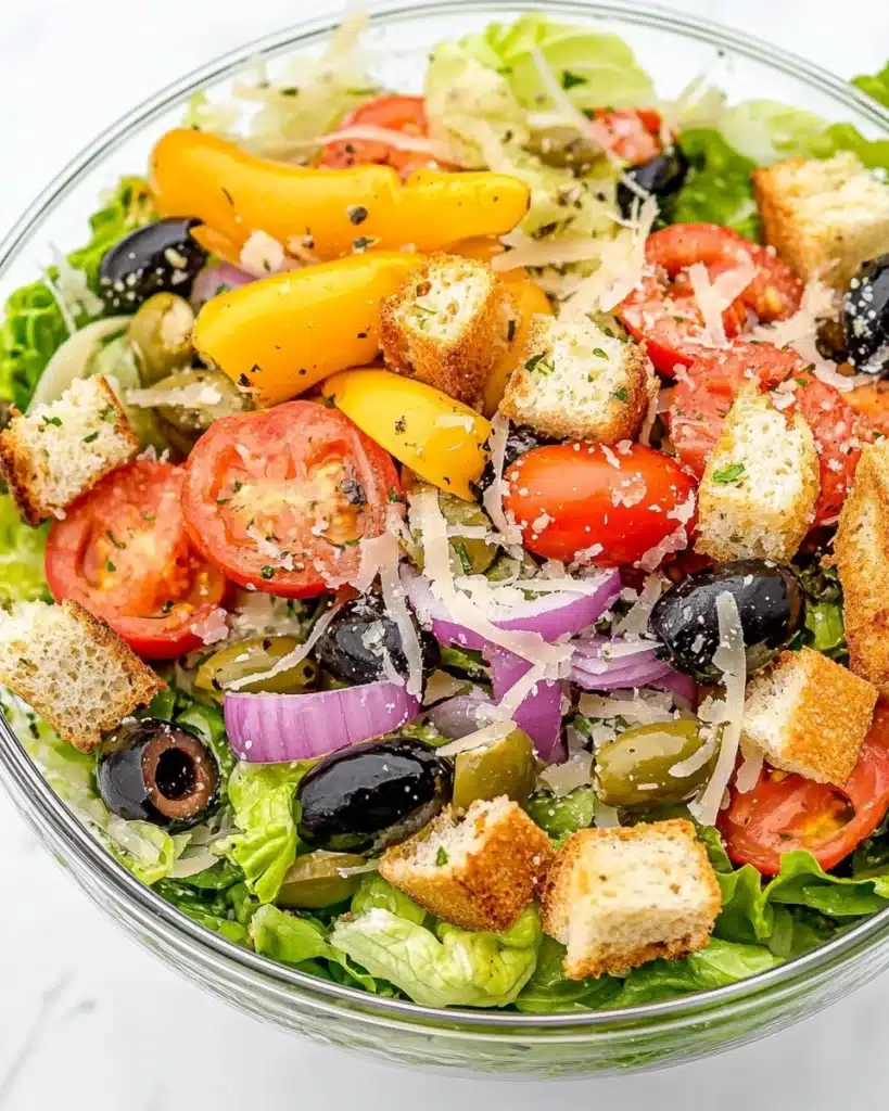 Copycat Olive Garden Salad Recipe