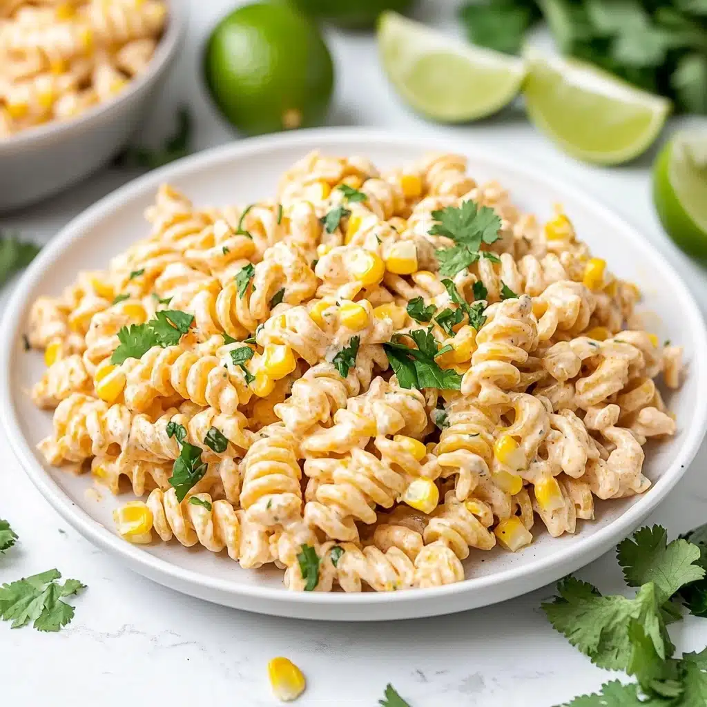 Mexican Street Corn Pasta Salad Recipe - Recipe Image