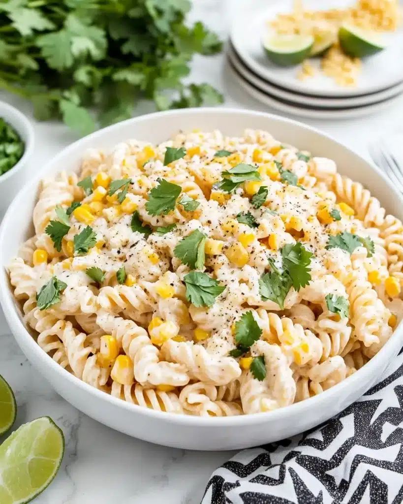 Mexican Street Corn Pasta Salad Recipe