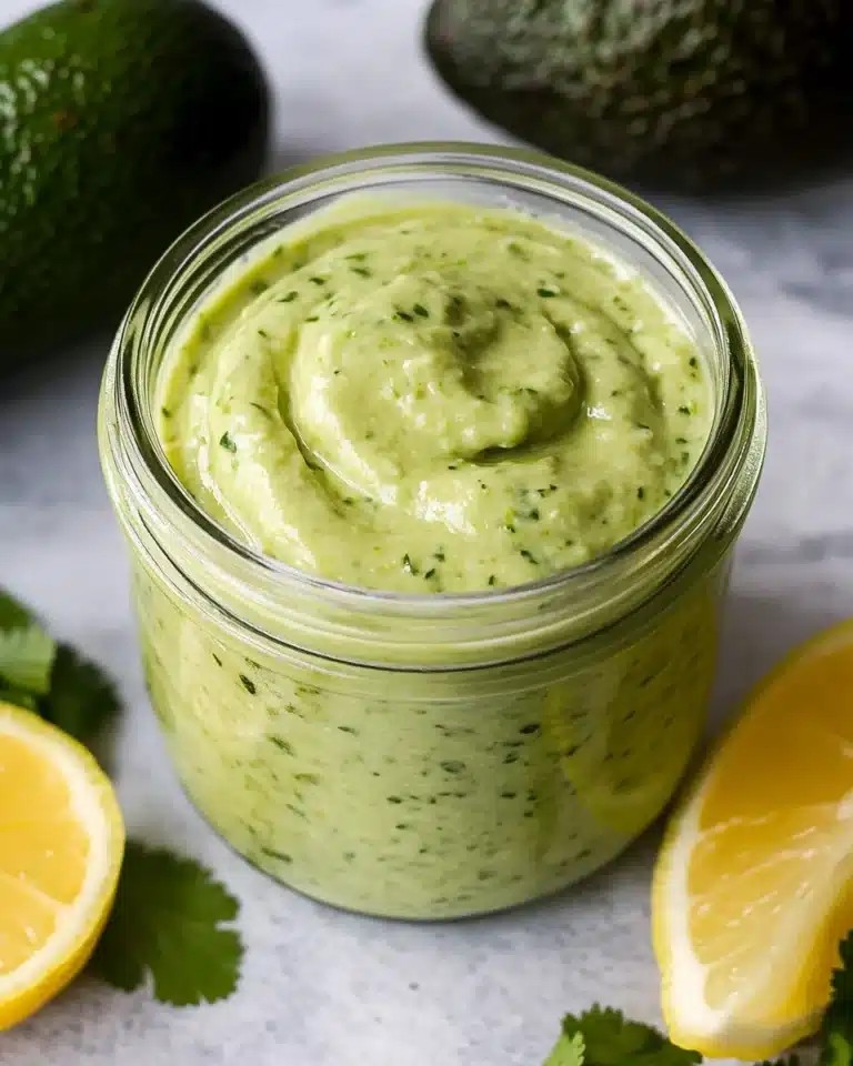 Avocado Cilantro Crema Recipe