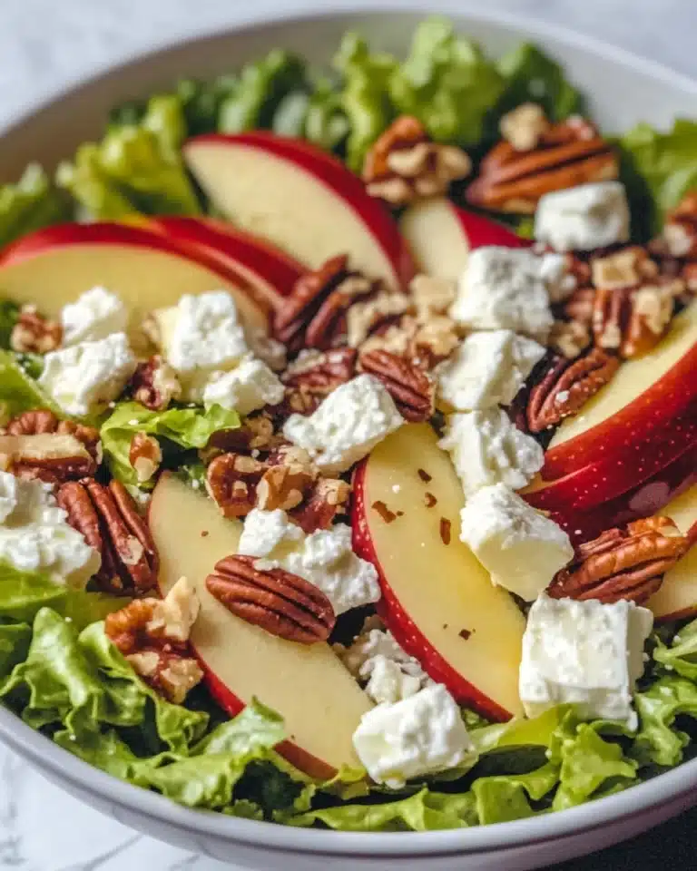 Honeycrisp Apple and Feta Salad Recipe