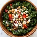 Kale Quinoa Chickpea Salad Recipe