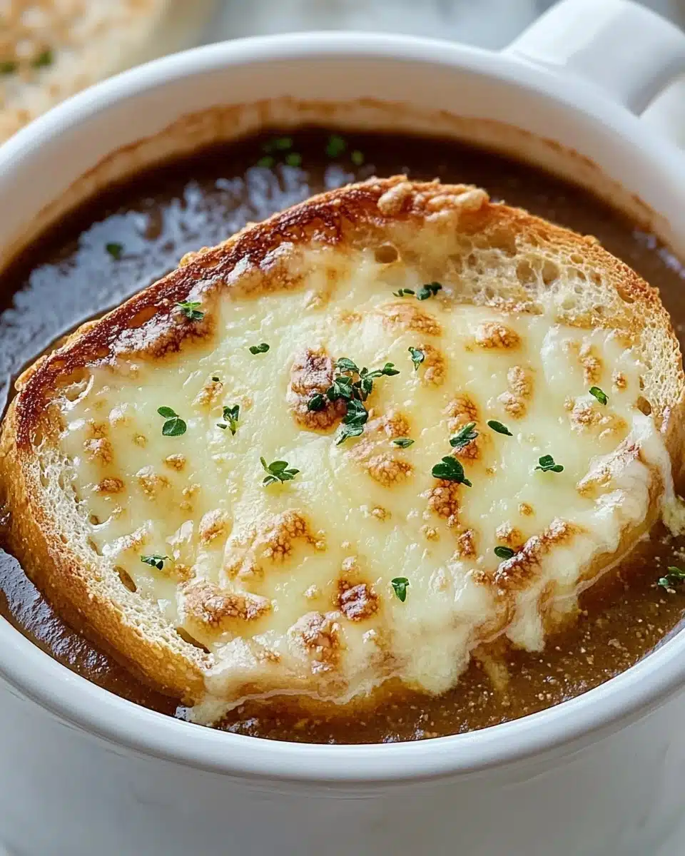 Classic French Onion Soup Recipe