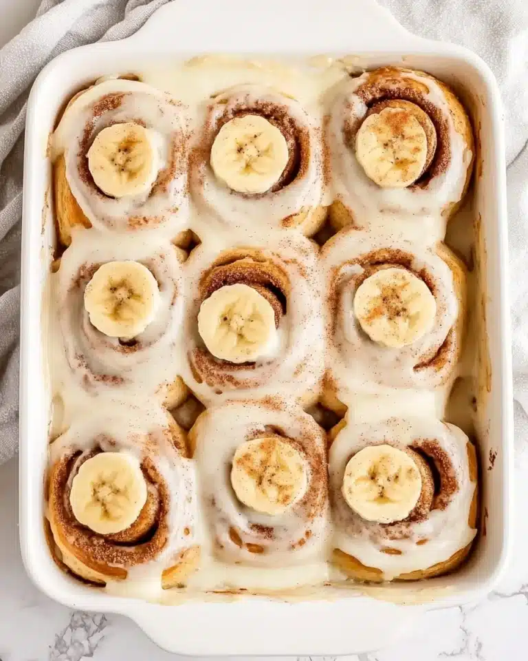 Banana Bread Cinnamon Rolls Recipe