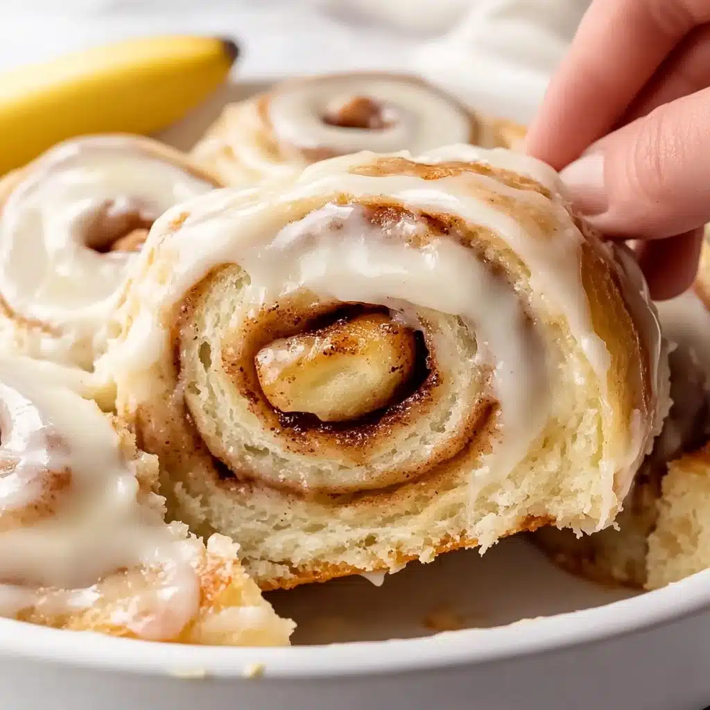Banana Bread Cinnamon Rolls Recipe - Recipe Image