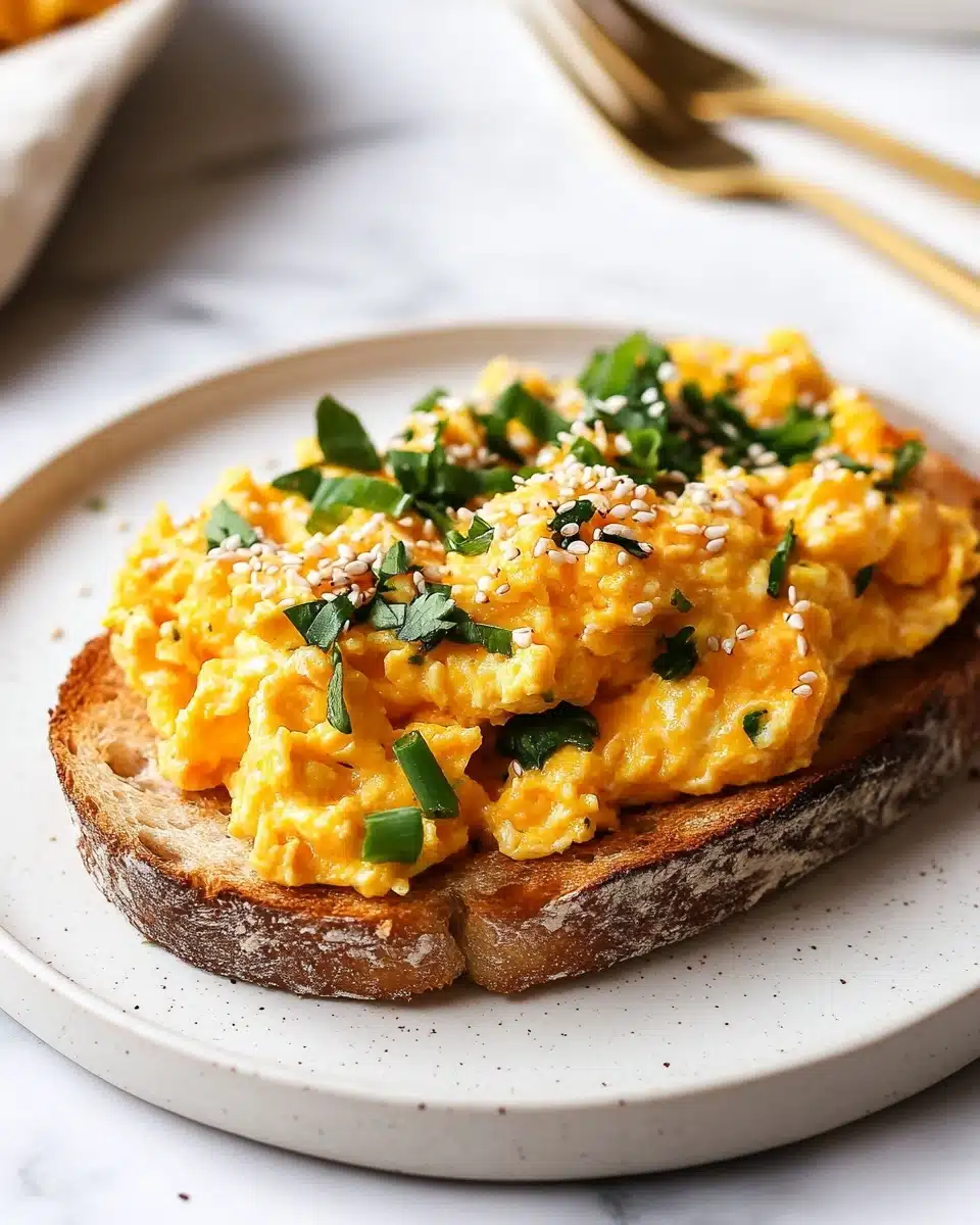 Spicy Gochujang Eggs Recipe