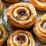 Fig and Goat Cheese Pinwheels Recipe