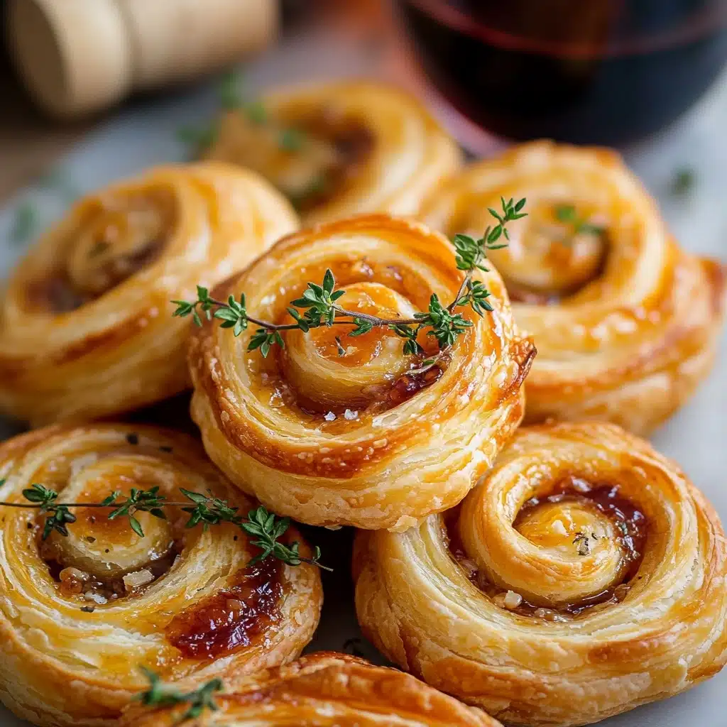 Fig and Goat Cheese Pinwheels Recipe - Recipe Image