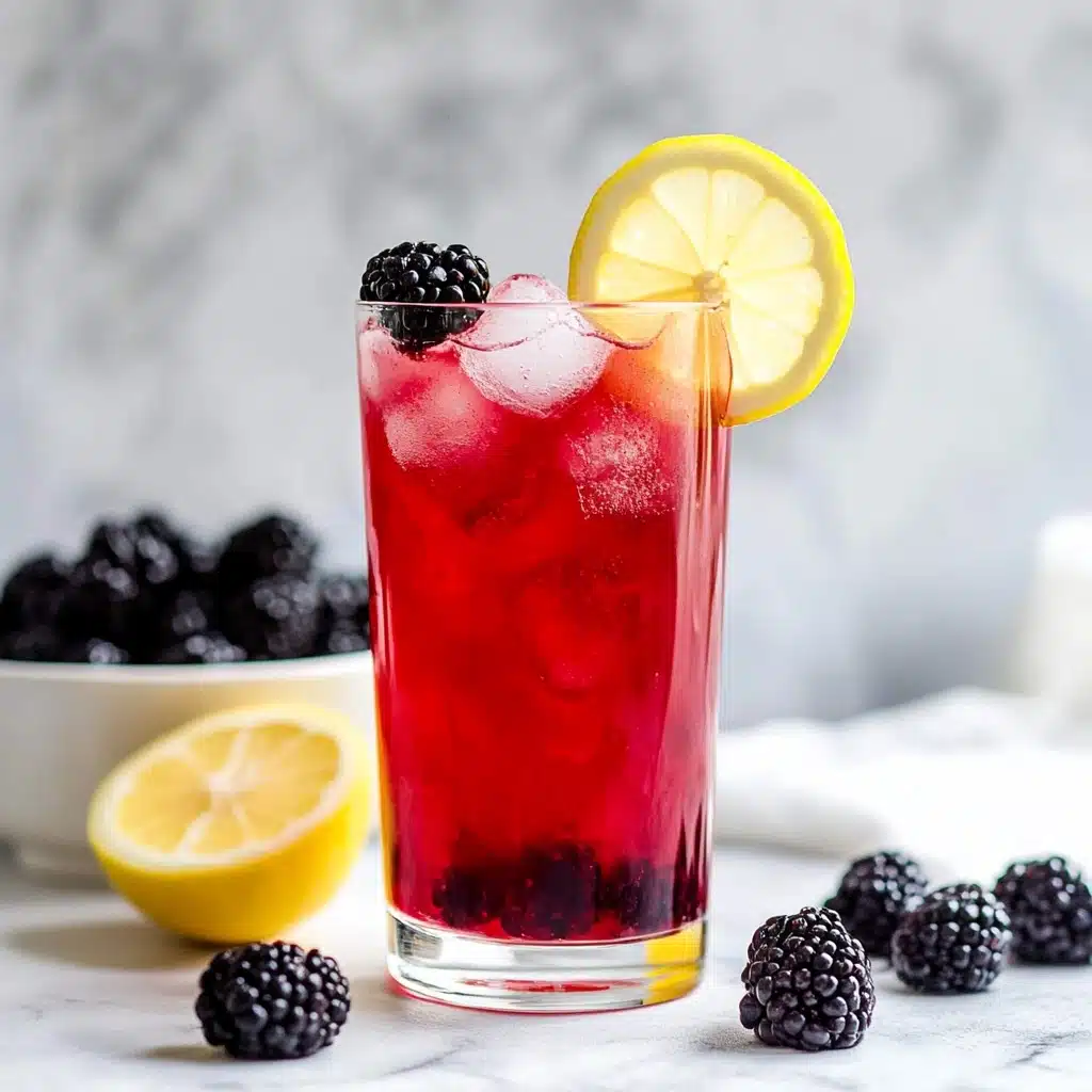 Homemade Blackberry Lemonade Recipe - Recipe Image