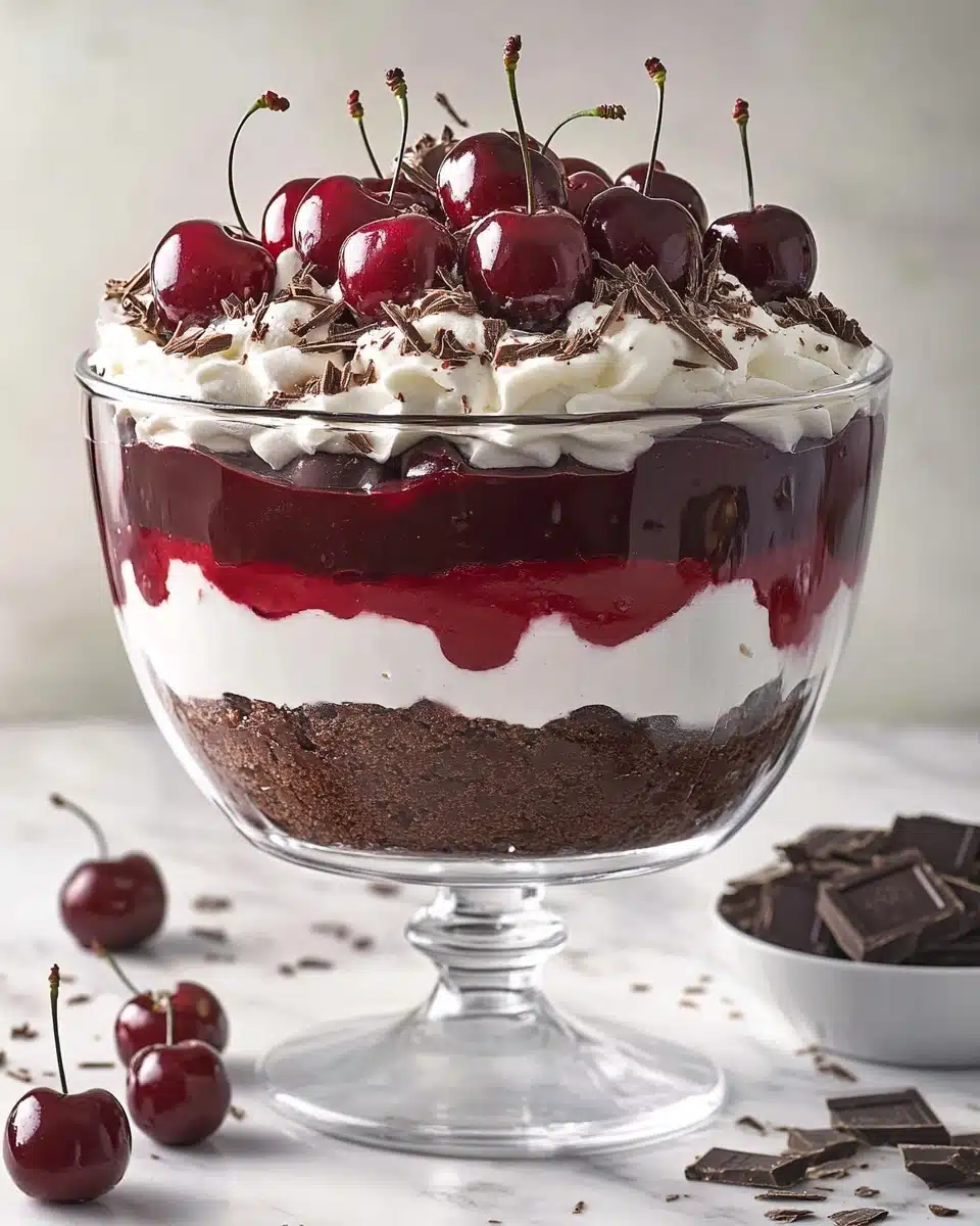 Black Forest Trifle Recipe