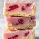 Strawberry Lemon Blondies Recipe