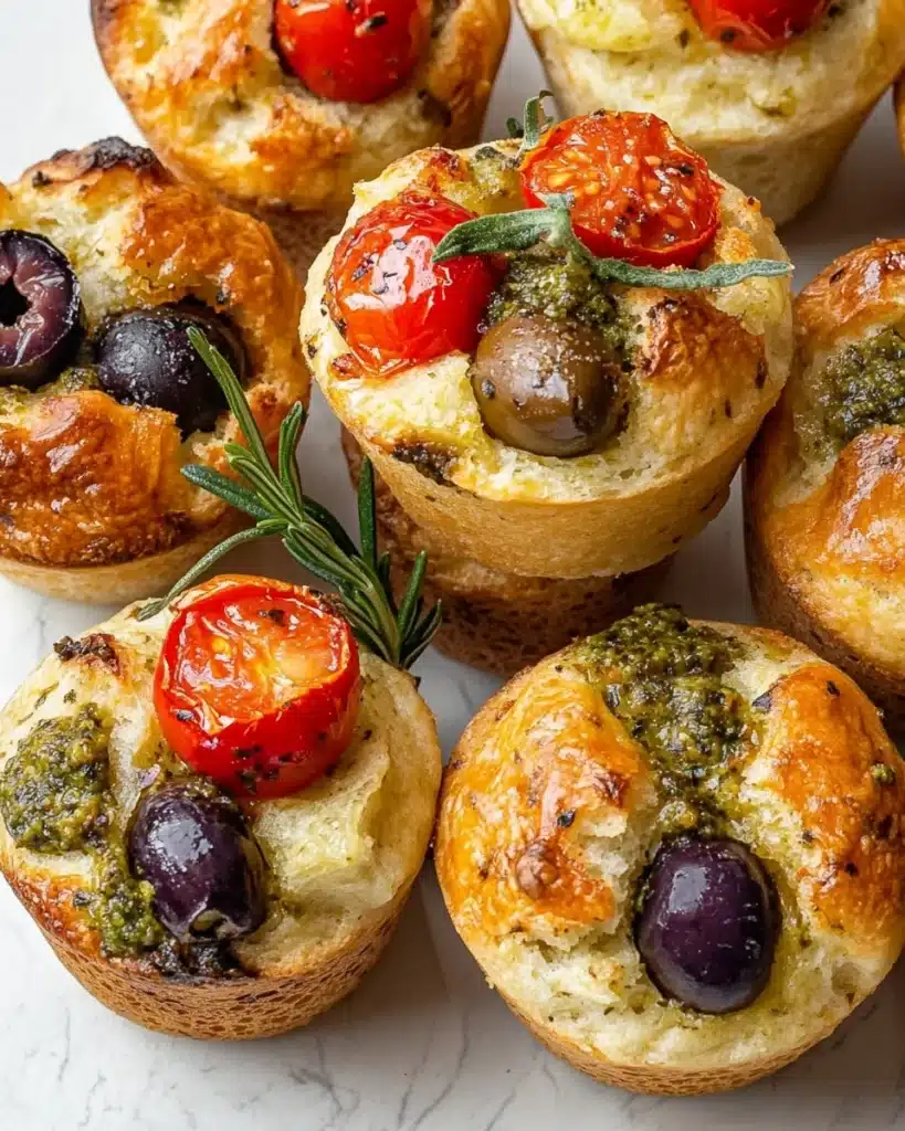 Focaccia Muffins Recipe