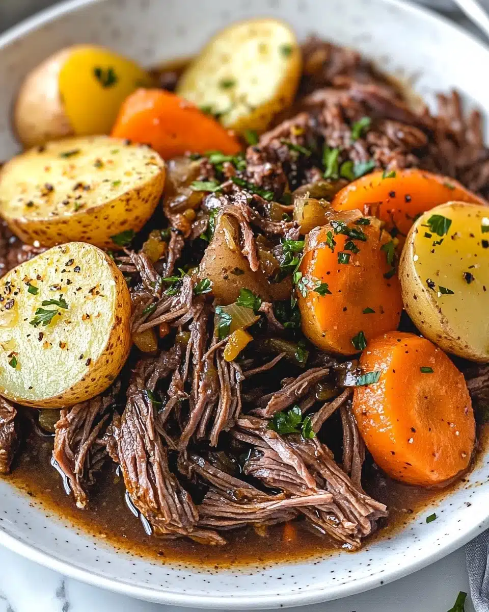 Instant Pot Pot Roast Recipe