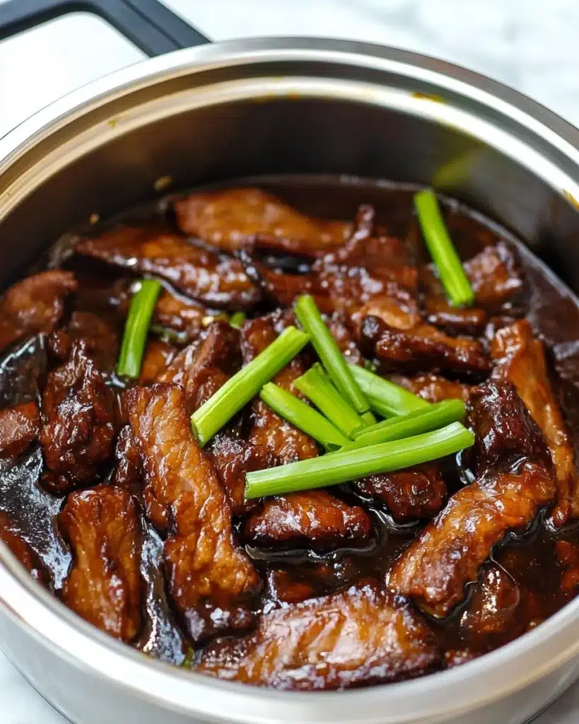 Instant Pot Mongolian Beef Recipe