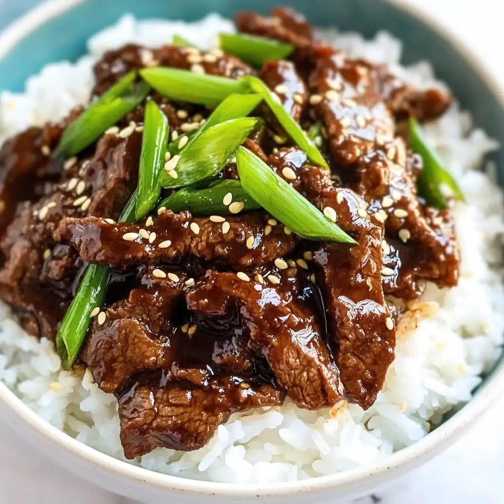 Instant Pot Mongolian Beef Recipe - Recipe Image