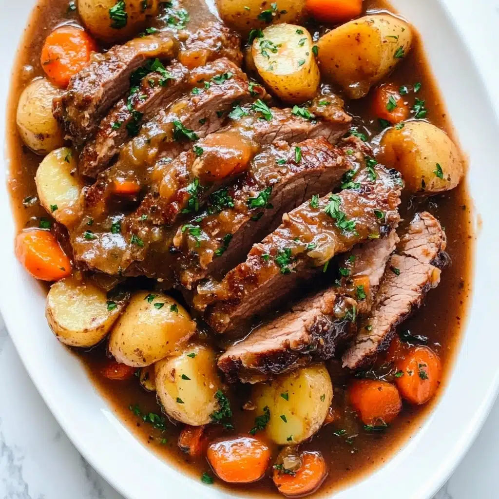 Instant Pot Roast Beef and Gravy Recipe - Recipe Image