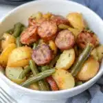 Instant Pot Smoked Sausage and Potatoes with Green Beans Recipe