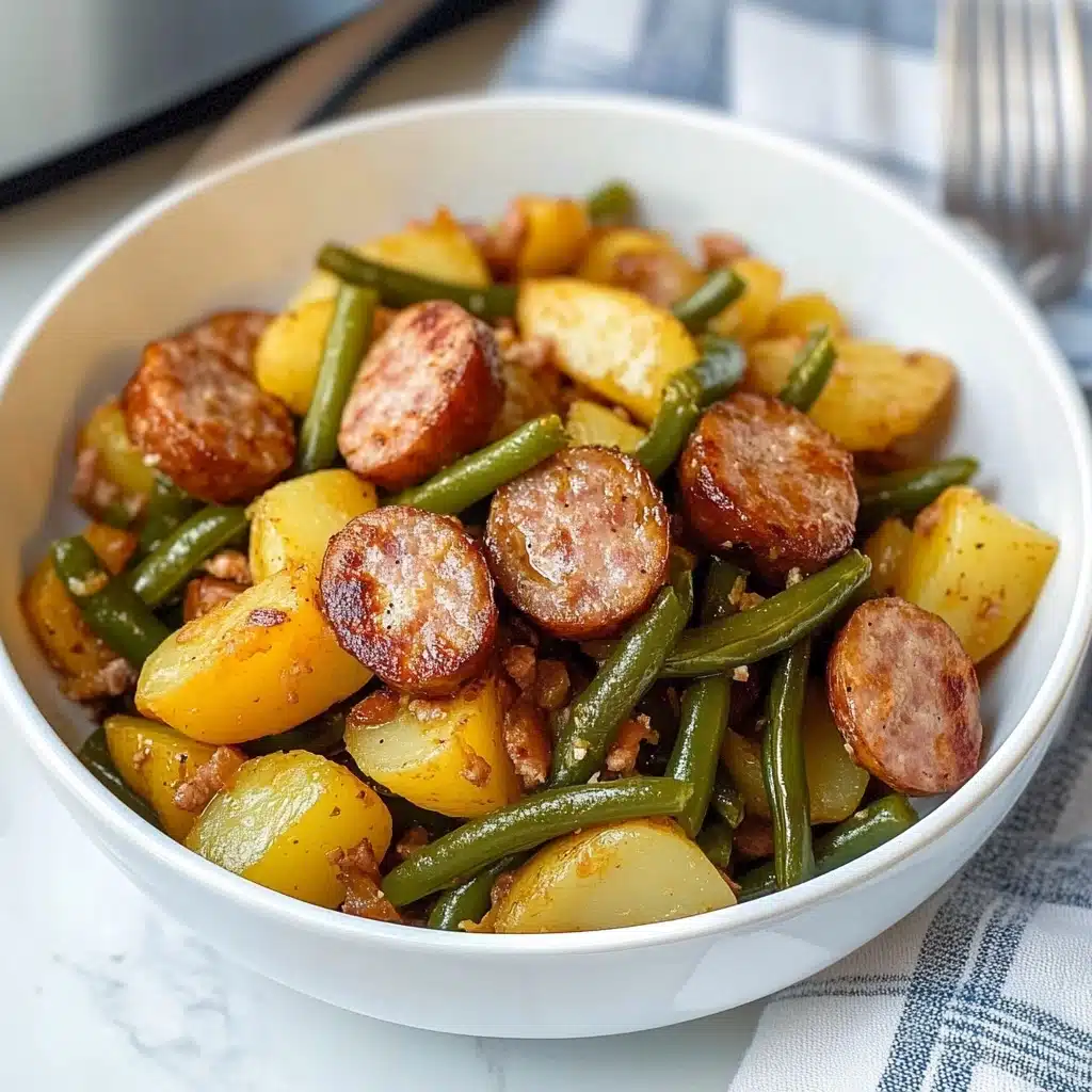 Instant Pot Smoked Sausage and Potatoes with Green Beans Recipe - Recipe Image