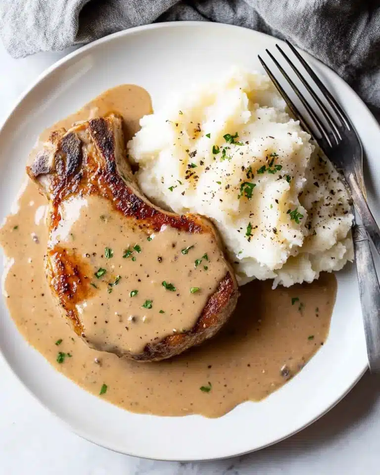 Instant Pot Sour Cream Pork Chops Recipe