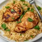 Instant Pot Chicken Thighs and Rice Recipe