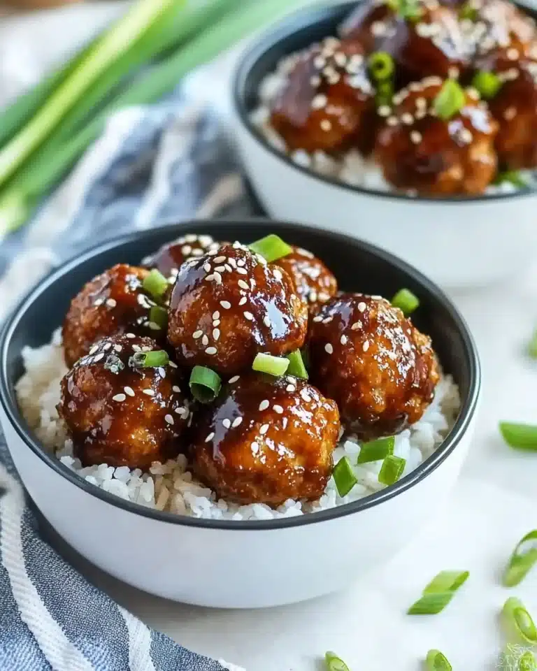 Instant Pot Teriyaki Meatballs Recipe