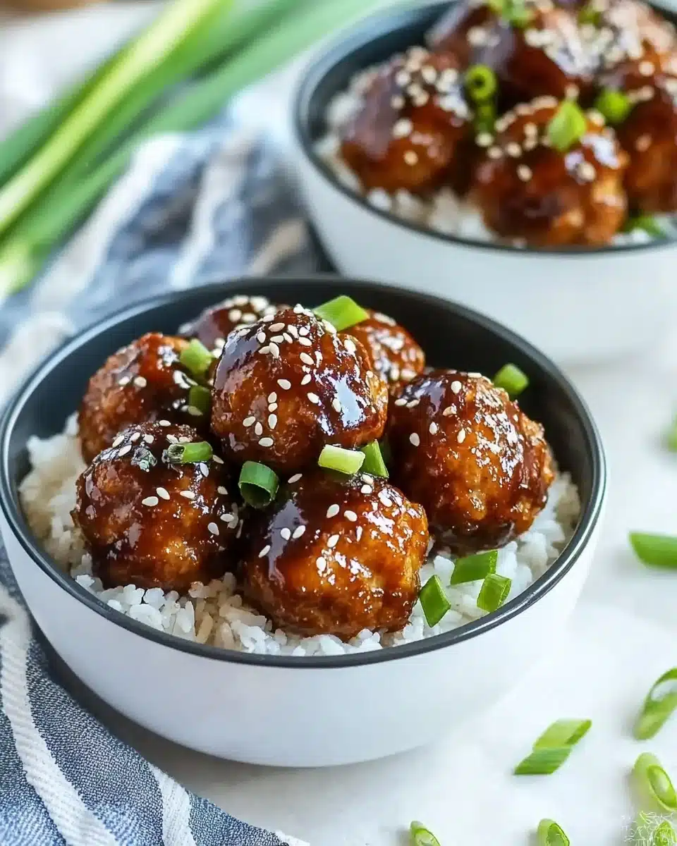 Instant Pot Teriyaki Meatballs Recipe