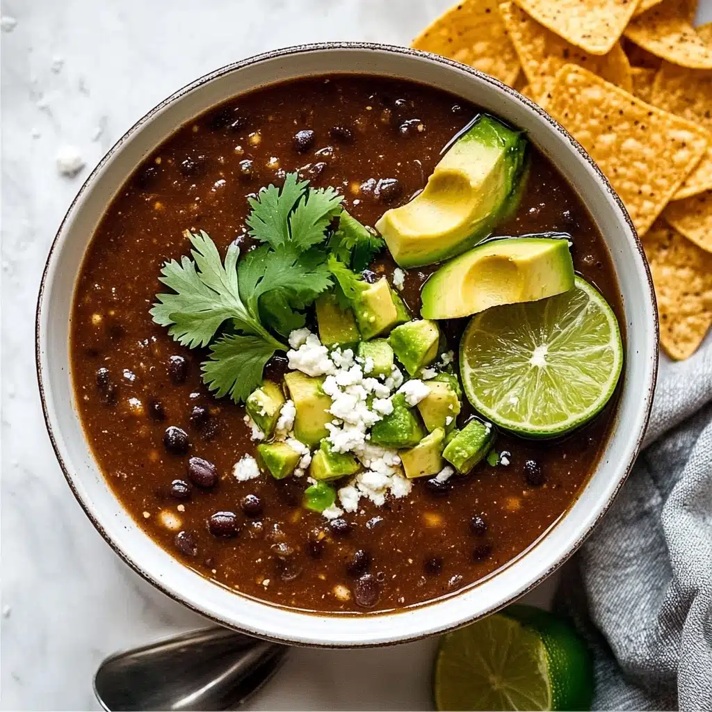 Instant Pot Black Bean Soup Recipe
