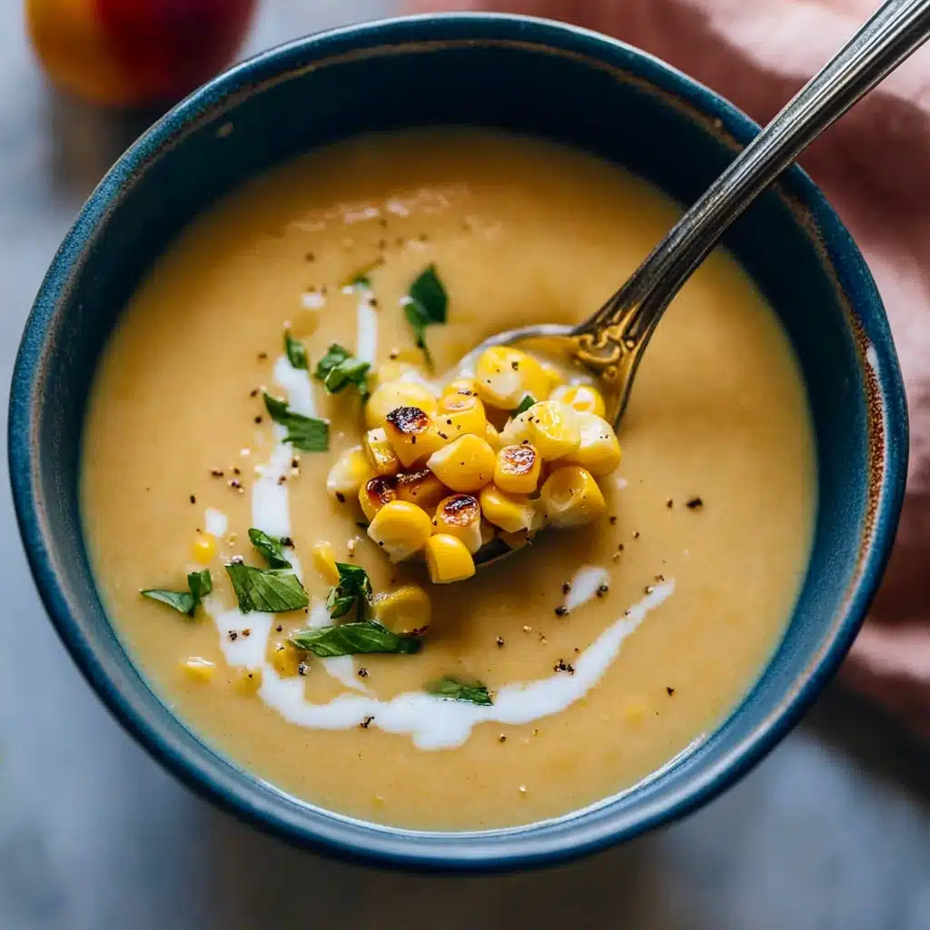 Late Summer Peach Soup Recipe - Recipe Image