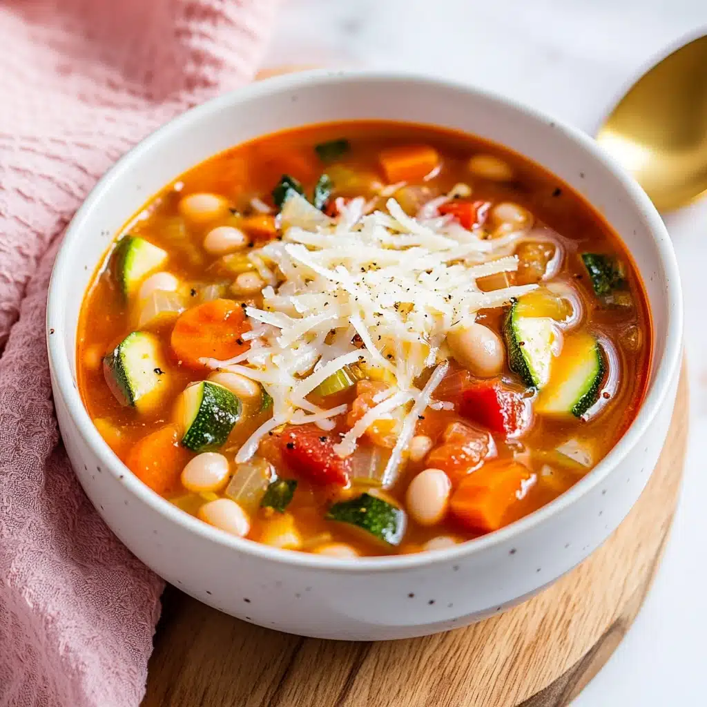 Sausage & Garden Vegetable Soup Recipe - Recipe Image