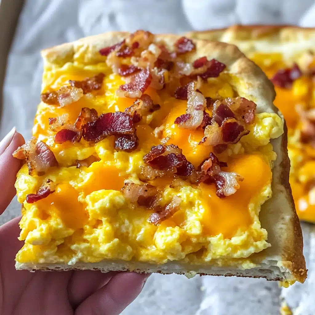 Sheet Pan Breakfast Pizza Recipe - Recipe Image