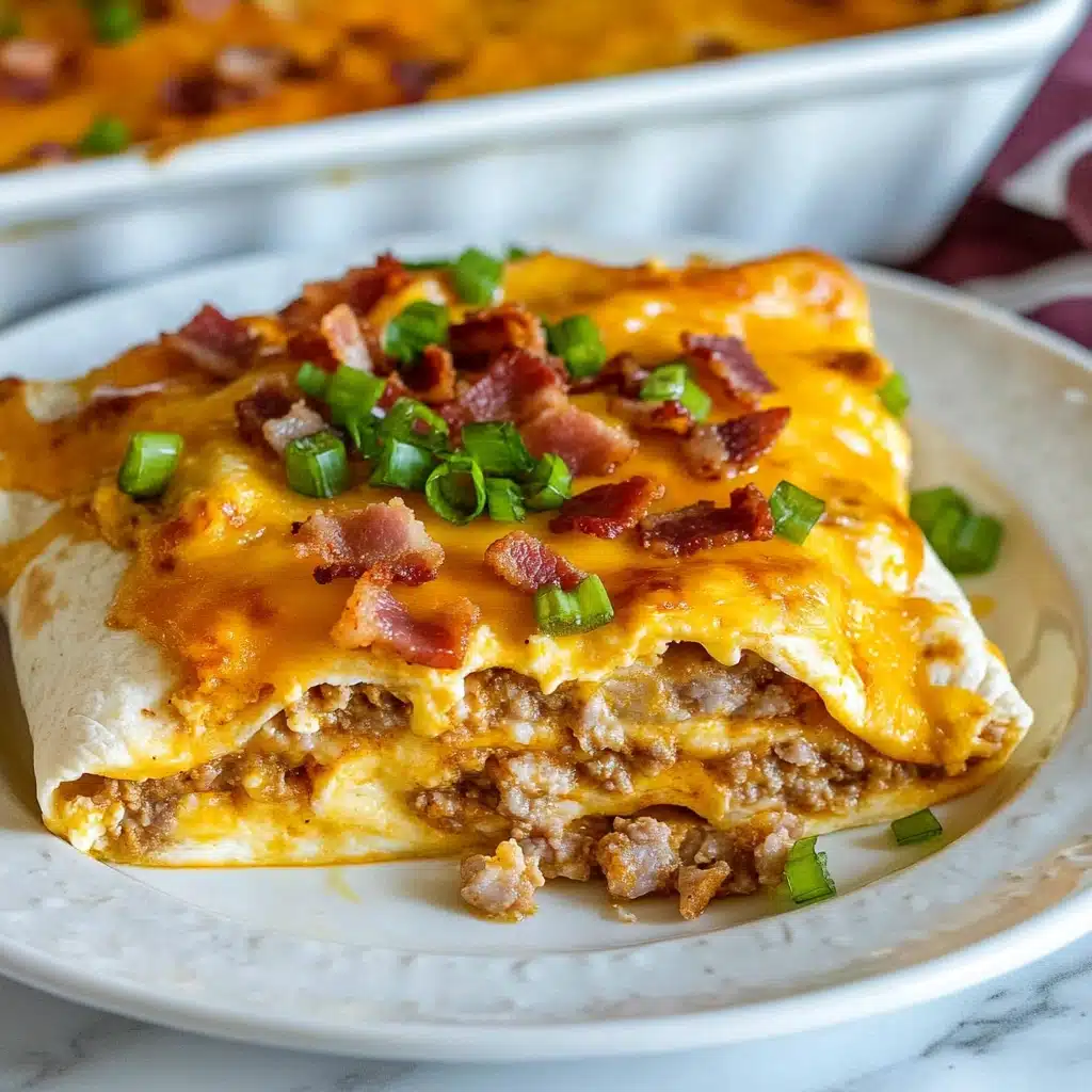Make-Ahead Breakfast Enchiladas Recipe - Recipe Image