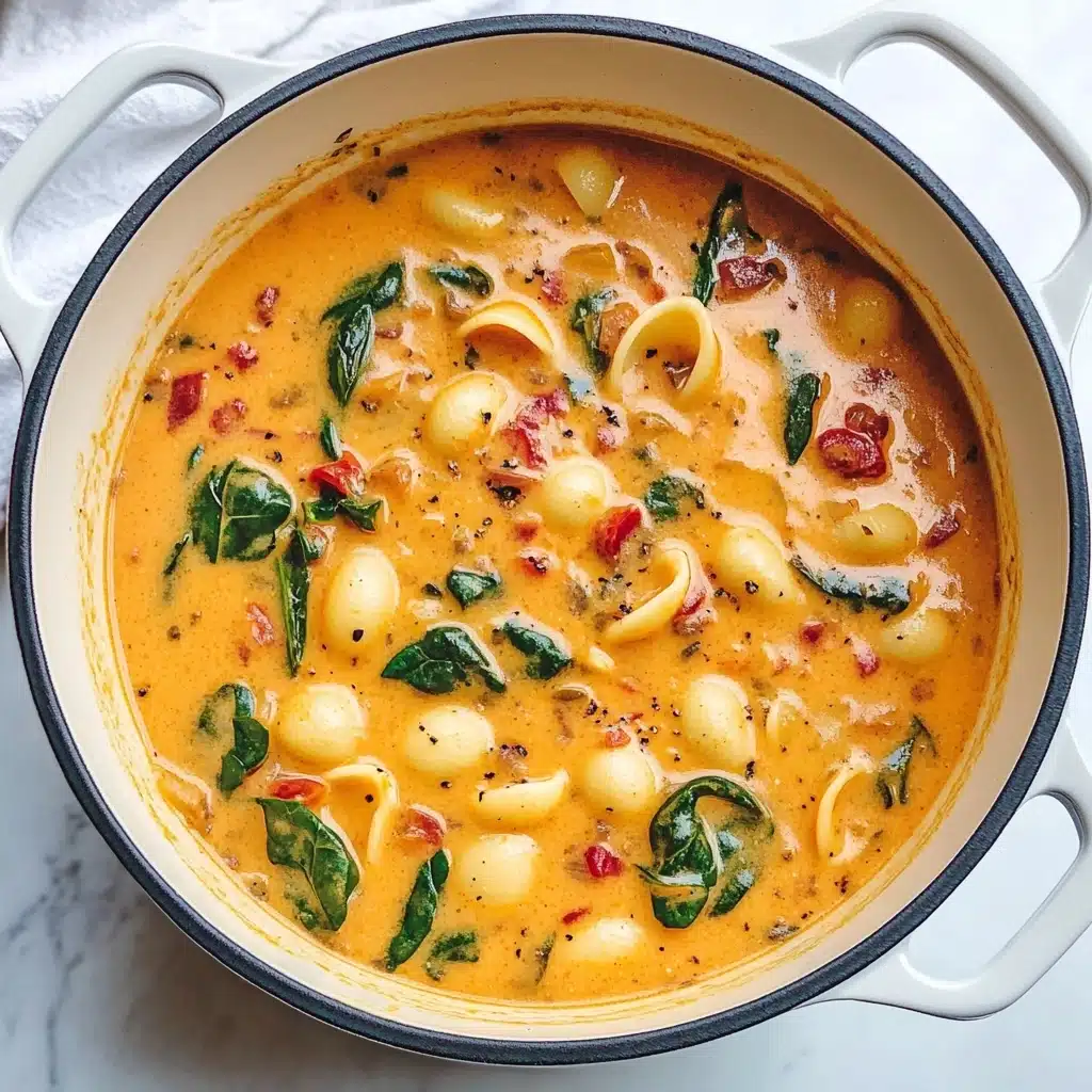 Creamy Tuscan Chicken Soup Recipe - Recipe Image