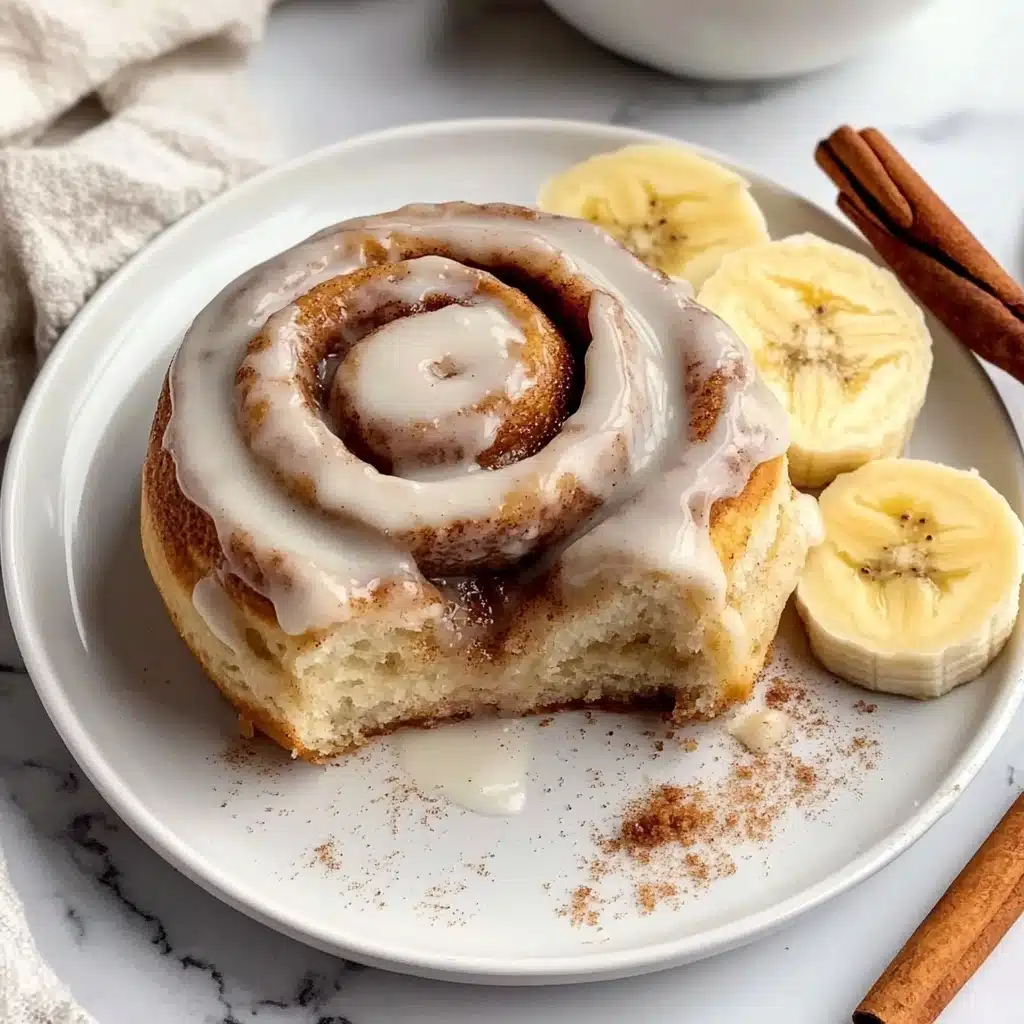 Banana Bread Cinnamon Rolls Recipe - Recipe Image